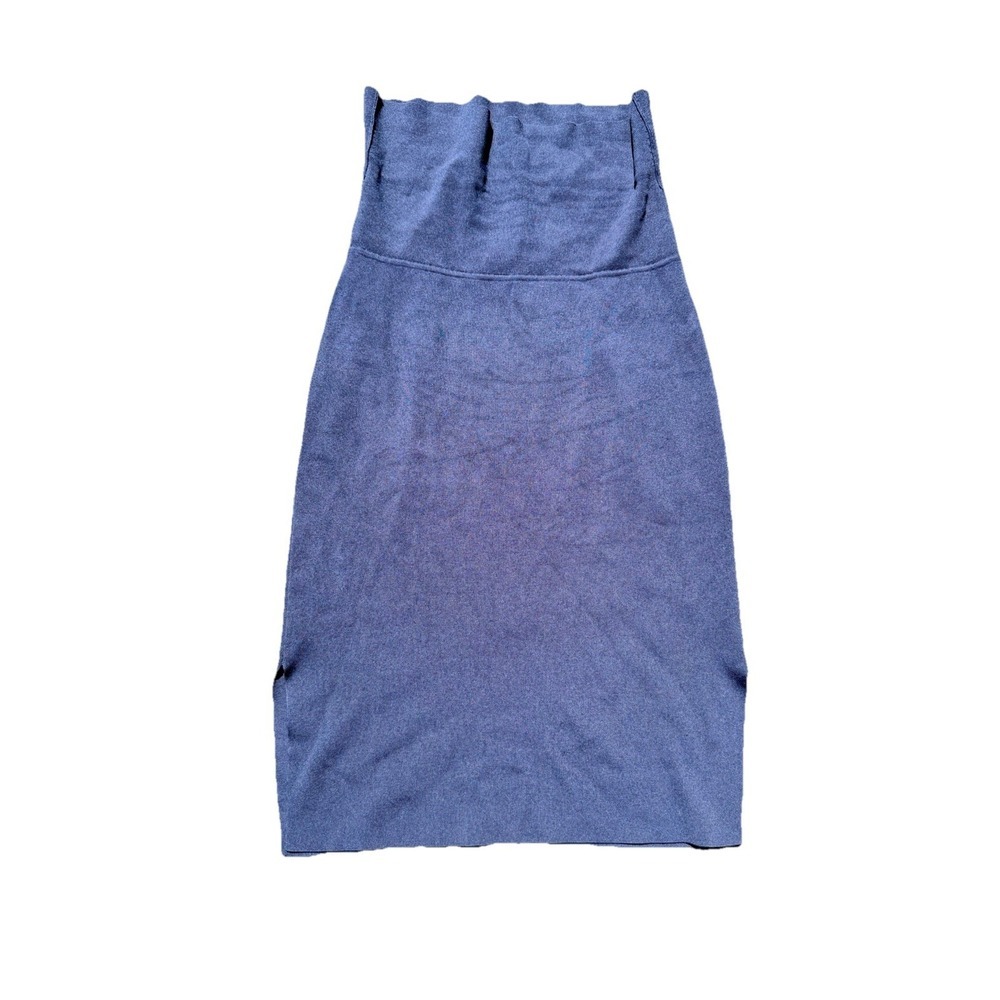 MM Lafleur Harlem  Skirt Jardigan Knit Navy Size XL Luxury Preppy